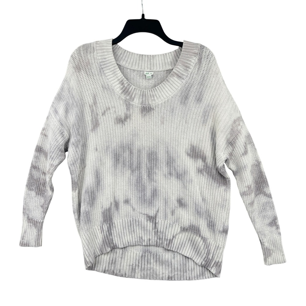 Aerie Tie Dye Oversized Crewneck Sweater Size XS Slouchy Coastal Grunge